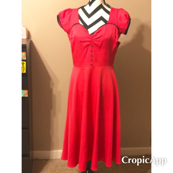 Bella Bright Raspberry Dress - Picture 2 of 6